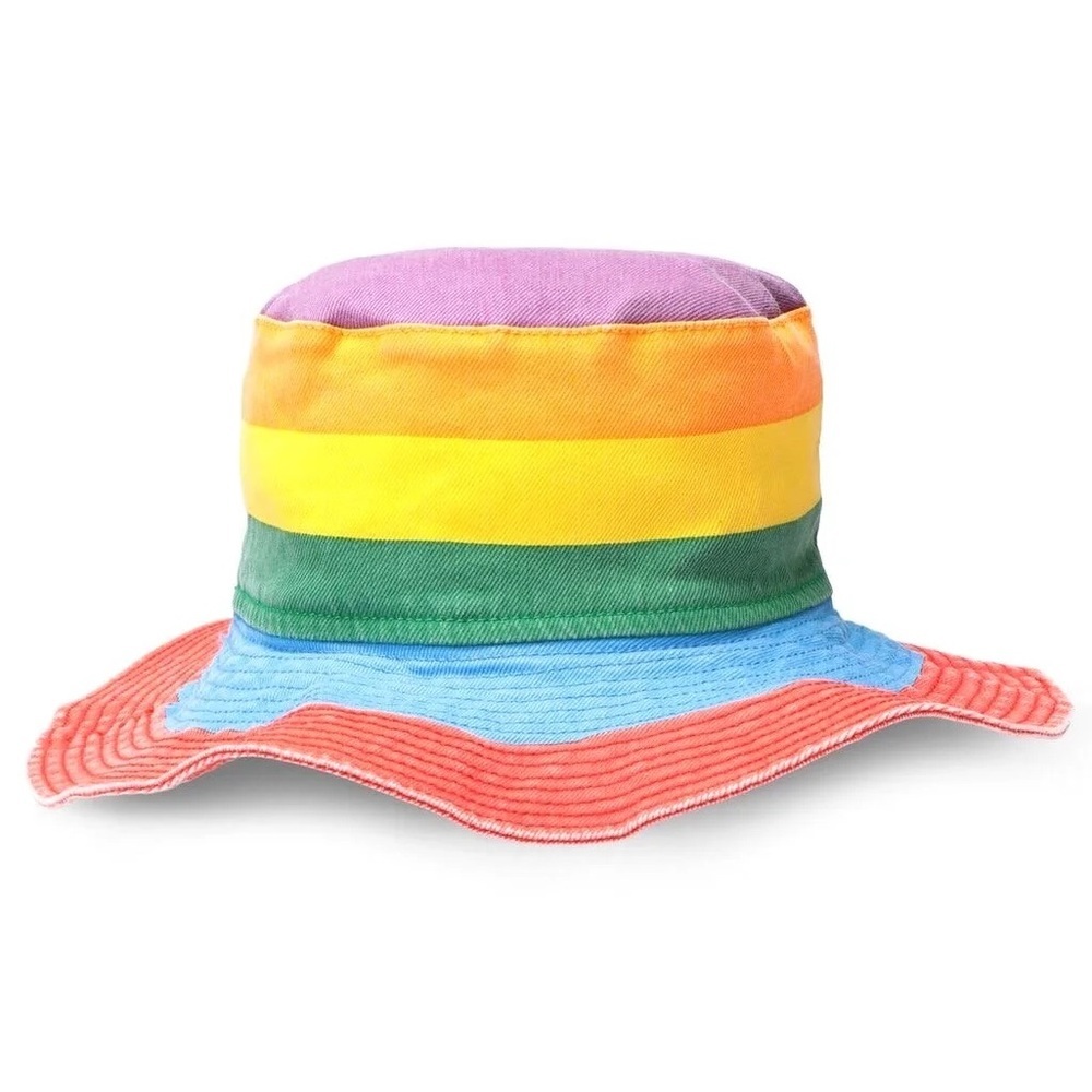 Stella McCartney Kids Coastal Chic Bucket Hat Rainbow